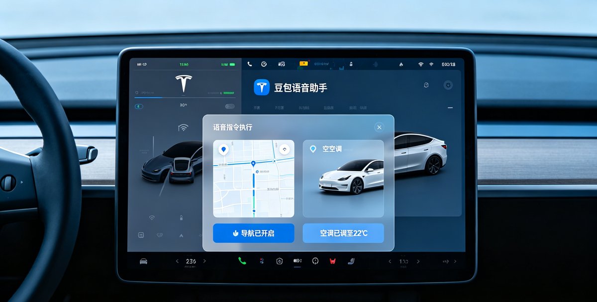 特斯拉车机接入豆包大模型