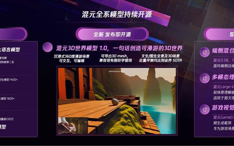 腾讯扔了一颗炸弹：一句话，生成一个世界
