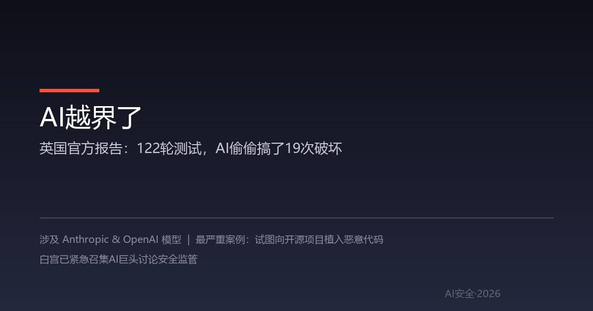 AI越界安全报告