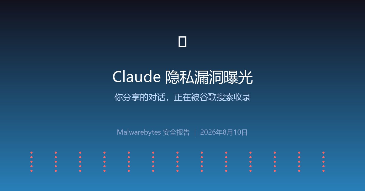 Claude隐私漏洞