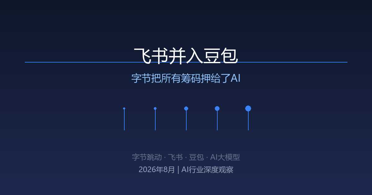飞书并入豆包