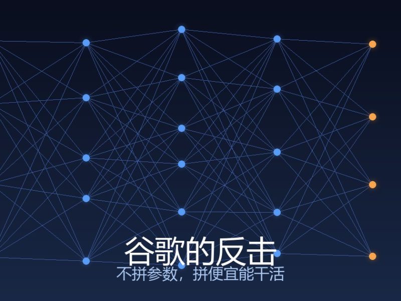 谷歌终于想通了：不拼参数，拼便宜能干活