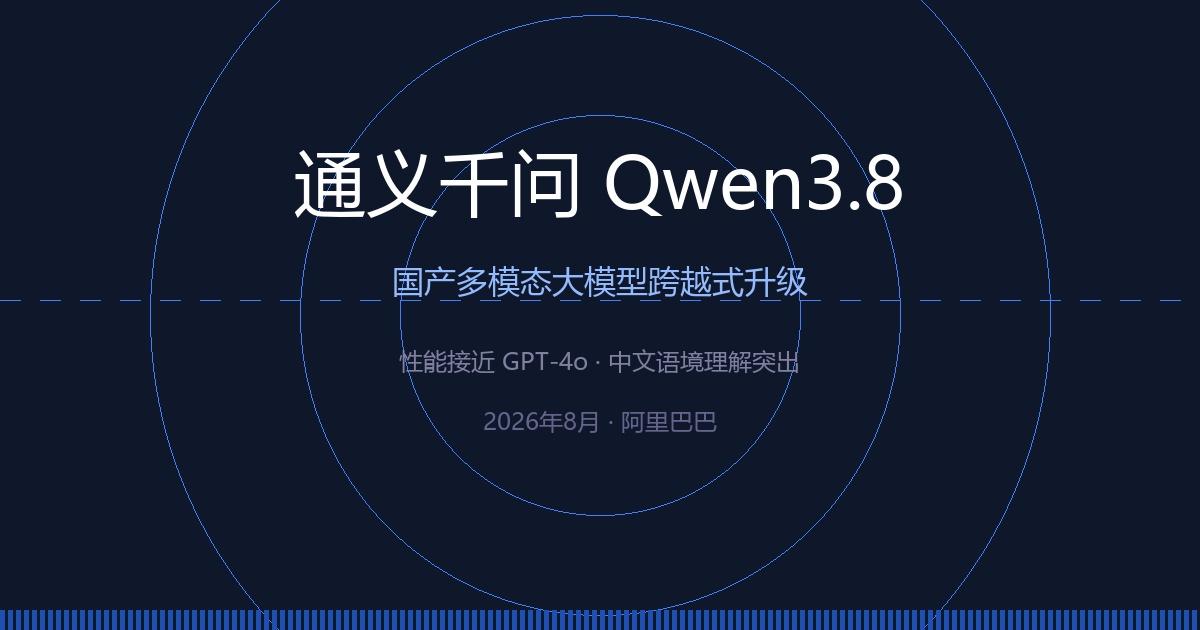 通义千问 Qwen3.8