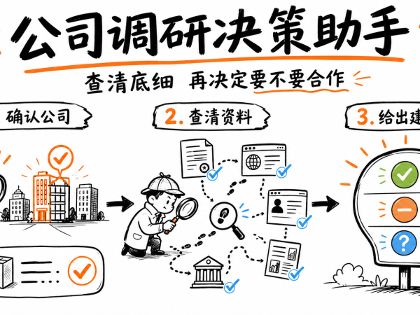 企业调研与供应商尽调