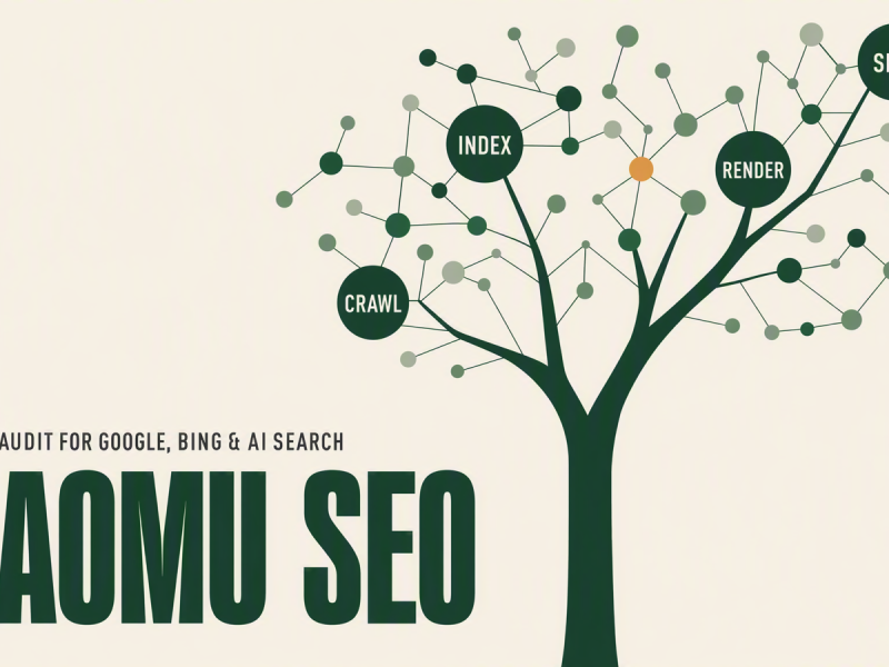 乔木SEO：面向Google/Bing/AI搜索的专业SEO审计技能
