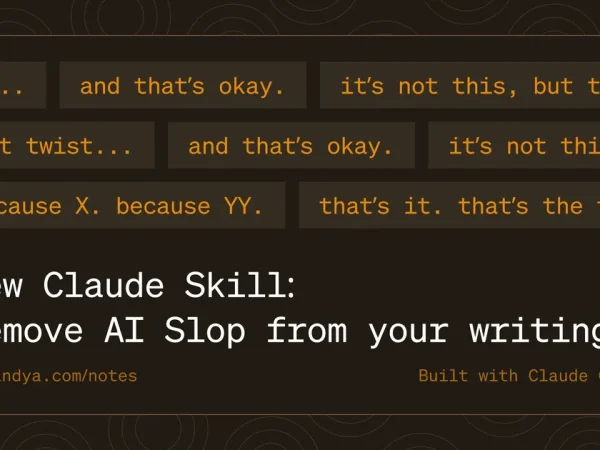 Stop Slop 去除 AI 写作味